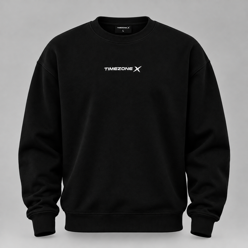 Timezone X classic crewneck sweatshirt
