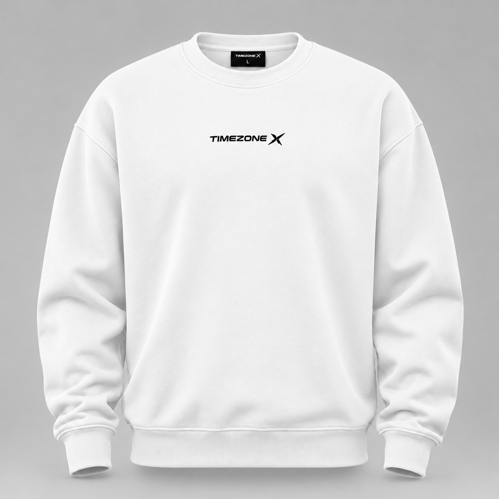 Timezone X classic crewneck sweatshirt